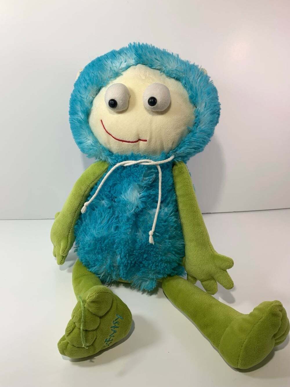 Gilly the Alien Scentsy Buddy blue green plush